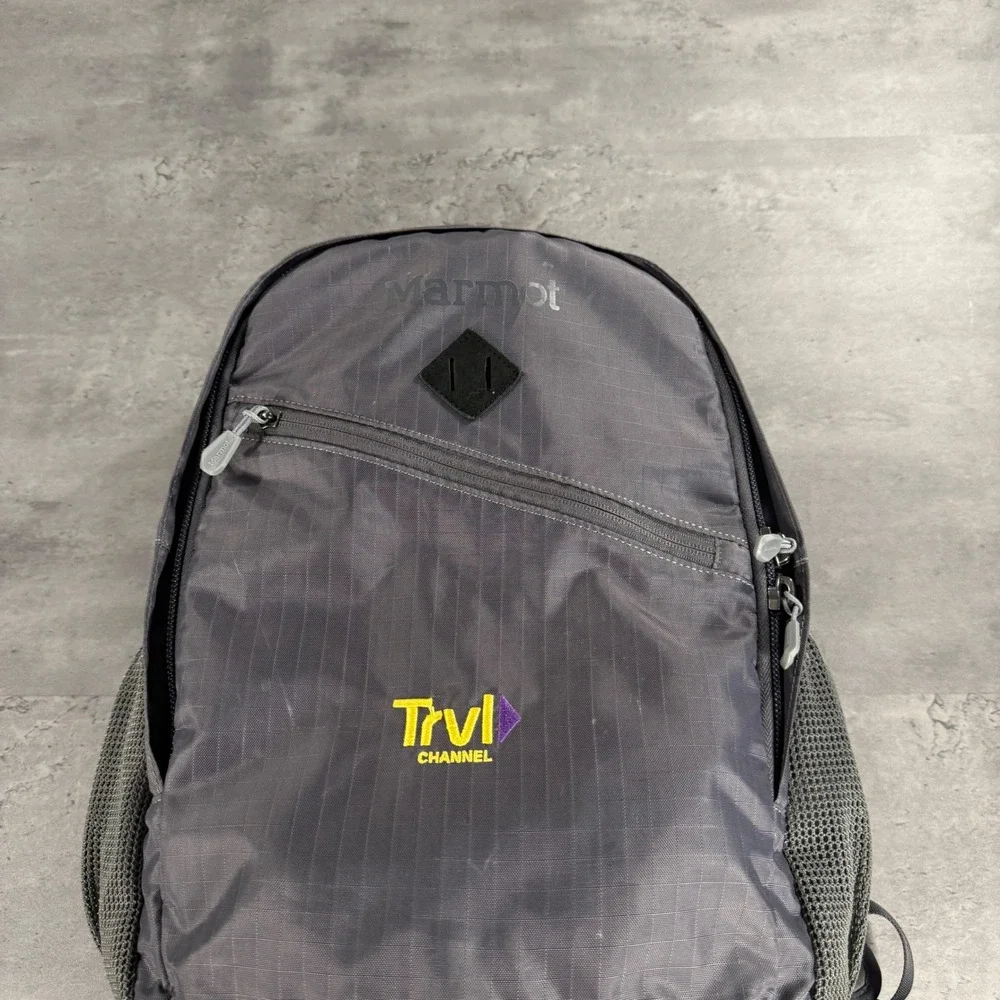 Marmot Anza Backpack Mens OS Grey Travel Channel Laptop Daypack Cinder‎ Hiking